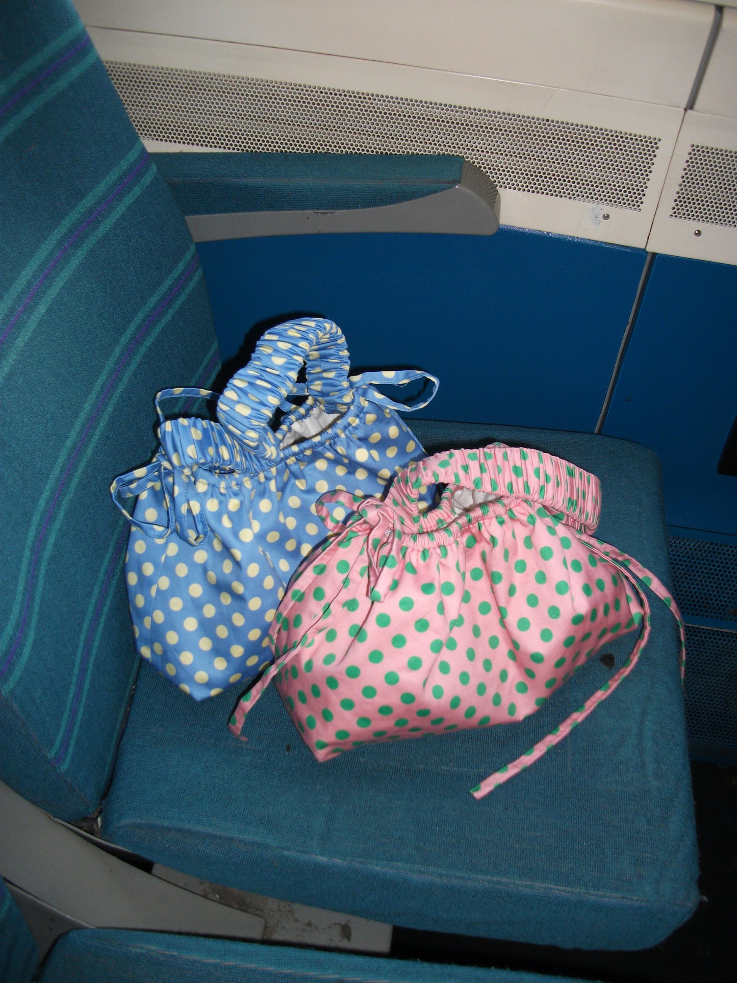 Betty Bag - Pink + Green