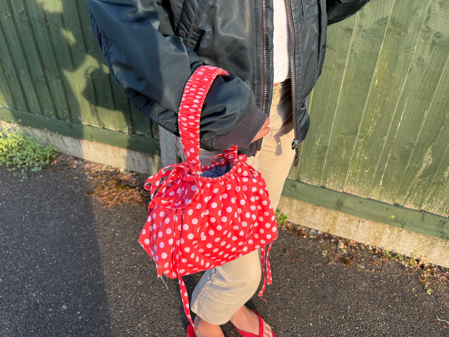 Betty Bag - Red + Pink