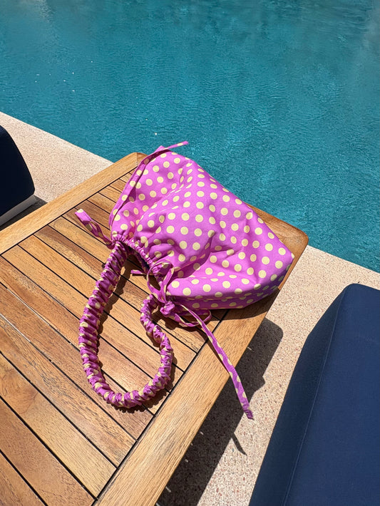 Betty Bag - Magenta + Yellow